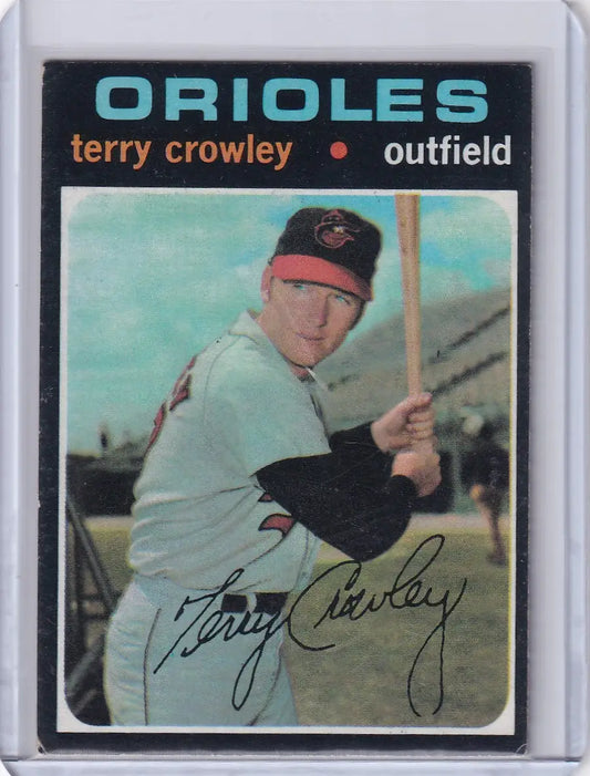 1971 Topps Baseball #453 Terry Crowley - Baltimore Orioles - Baseball Card Single
