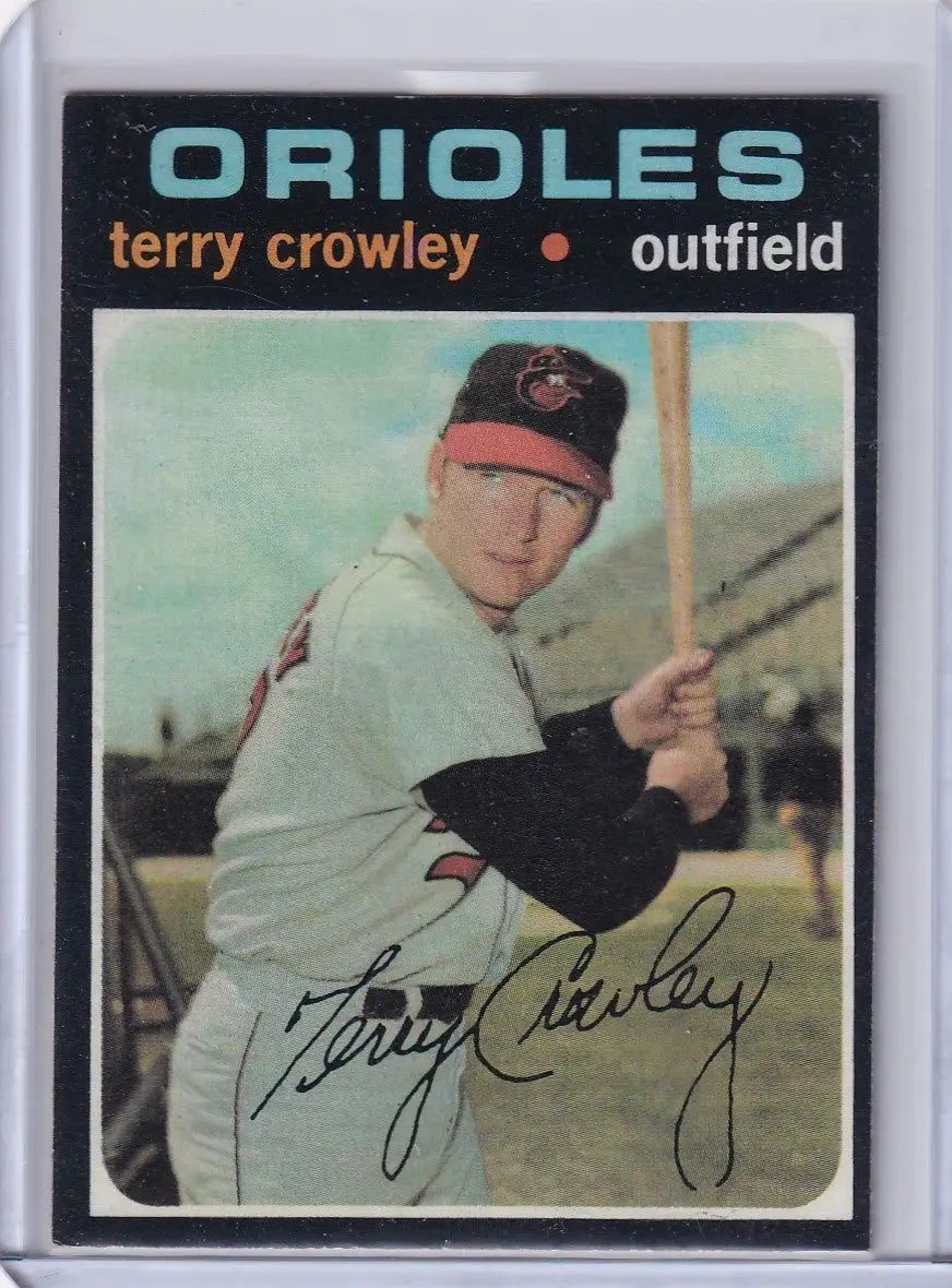 1971 Topps Baseball #453 Terry Crowley - Baltimore Orioles