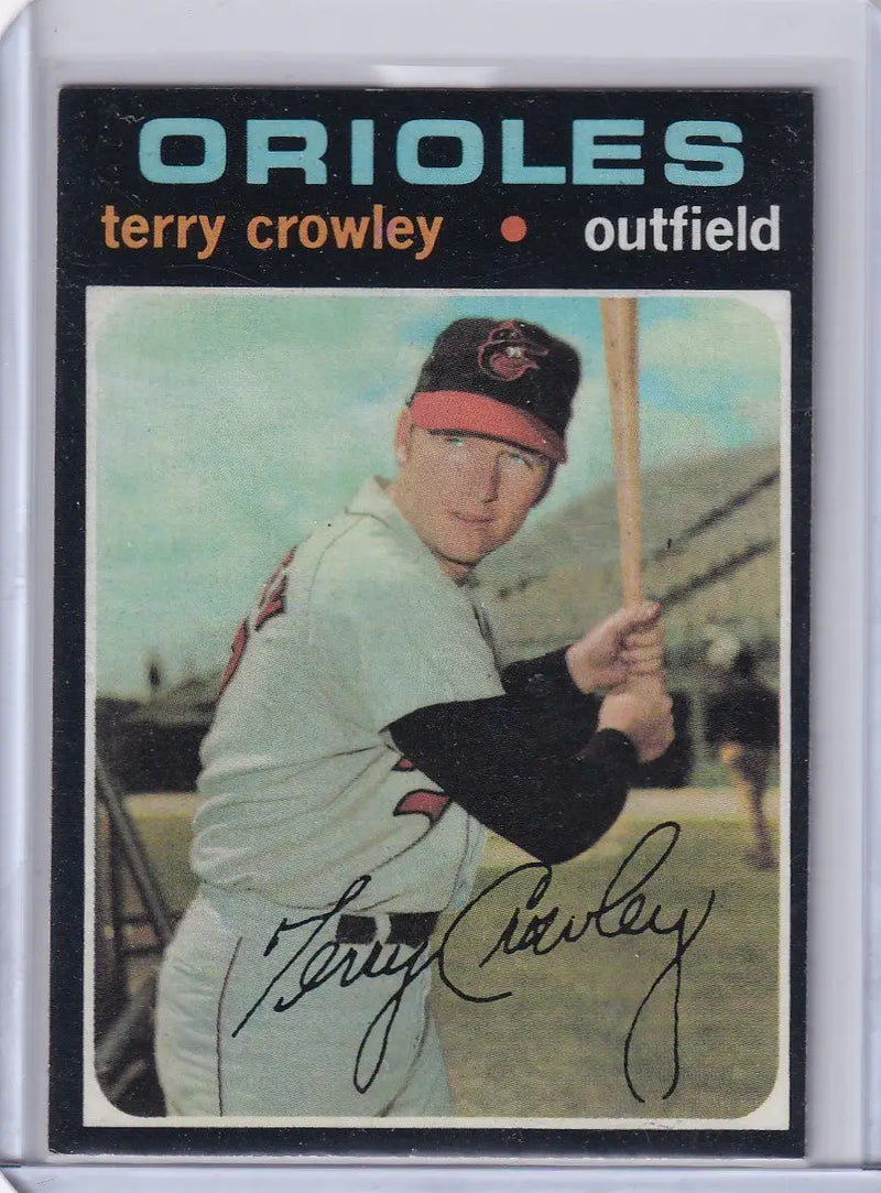 1971 Topps Baseball #453 Terry Crowley - Baltimore Orioles