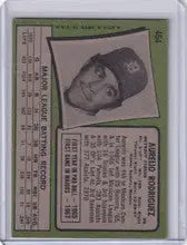 Vintage 1971 Topps Baseball card of Aurelio Rodriguez from the Detroit Tigers