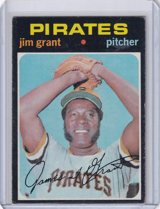 1971 Topps Baseball #509 Mudcat Grant - Pittsburgh Pirates - Baseball Card Single