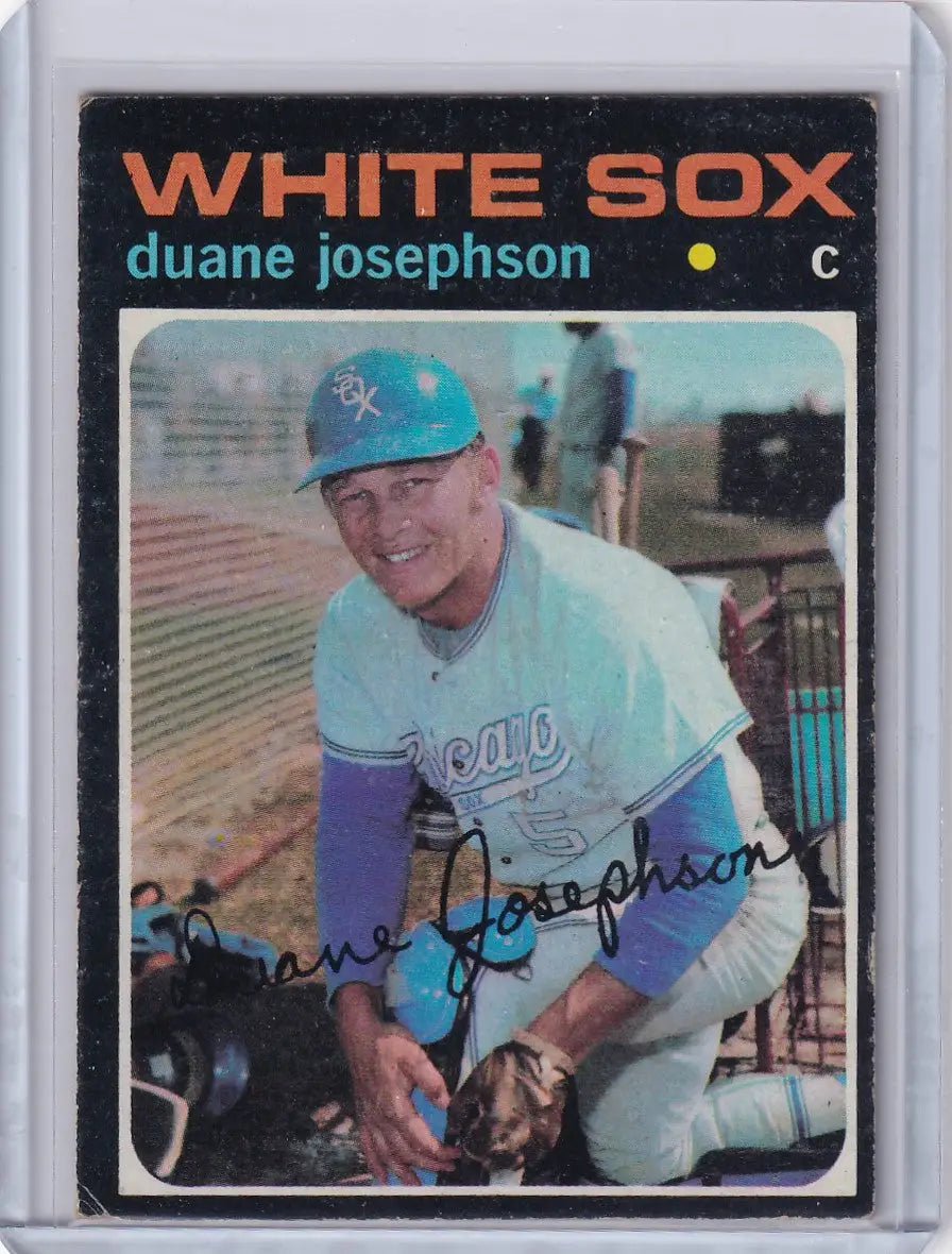1971 Topps Baseball #56 Duane Josephson - Chicago White Sox
