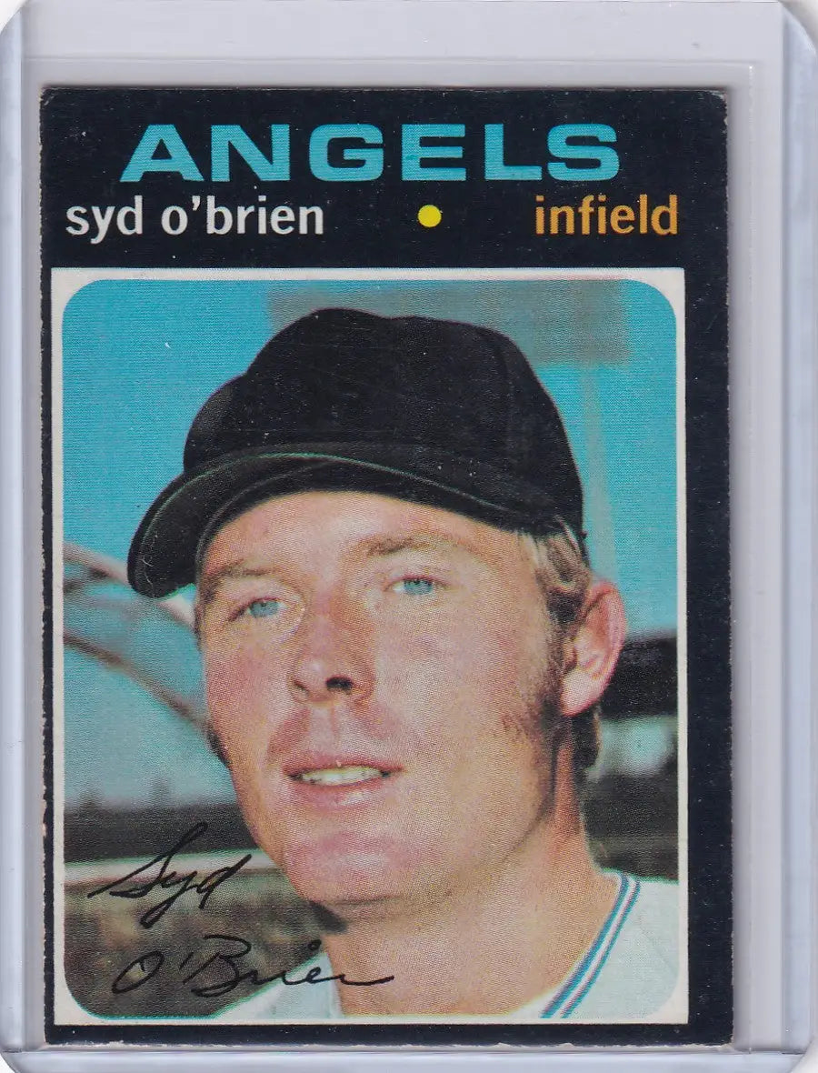 1971 Topps Baseball #561 Syd O’Brien - California Angels