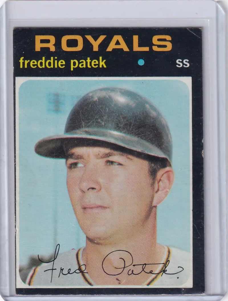 1971 Topps Baseball #626 Freddie Patek - Kansas City Royals