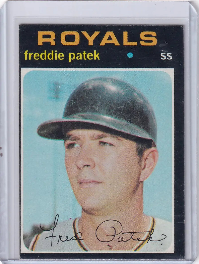 1971 Topps Baseball #626 Freddie Patek - Kansas City Royals