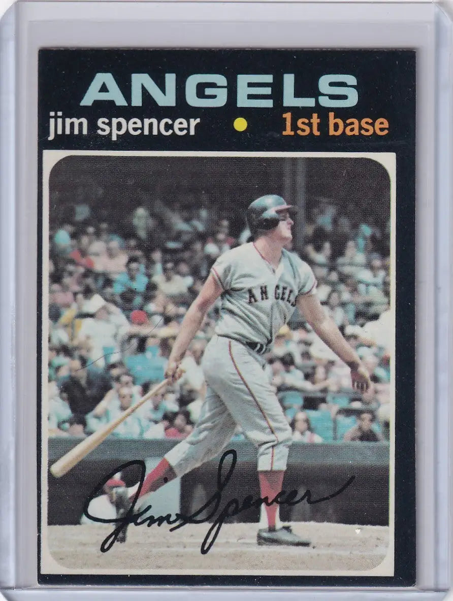 1971 Topps Baseball #78 Jim Spencer - California Angels