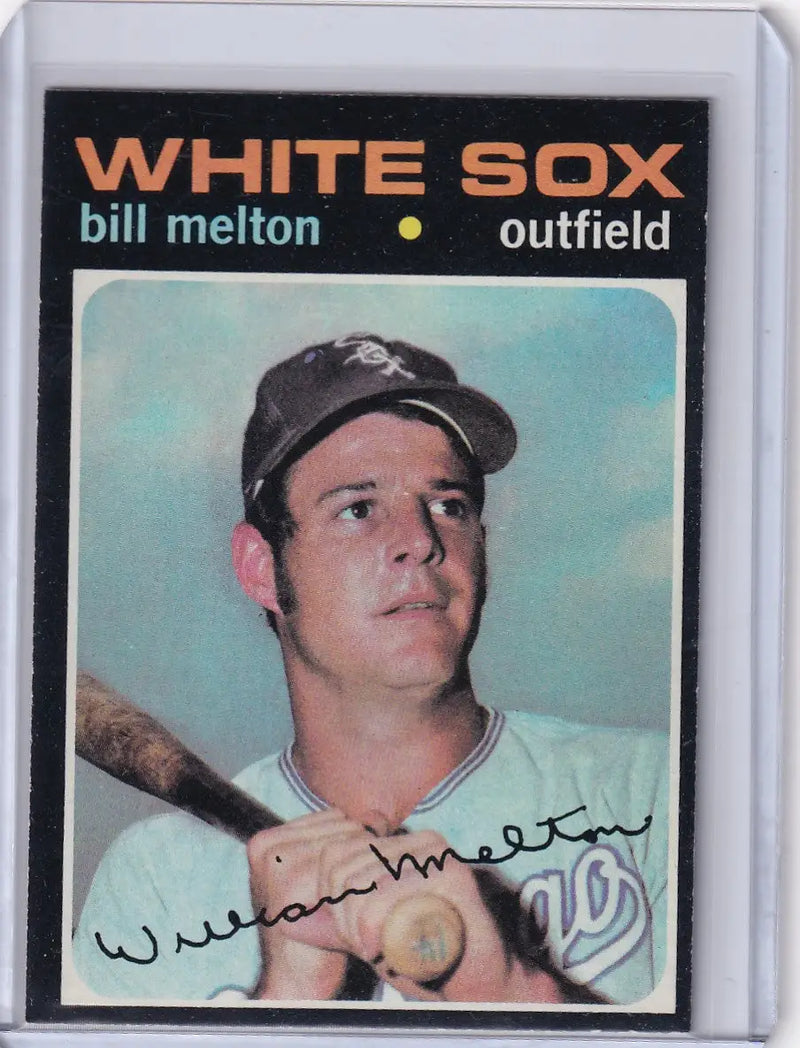 1971 Topps Baseball #80 Bill Melton - Chicago White Sox