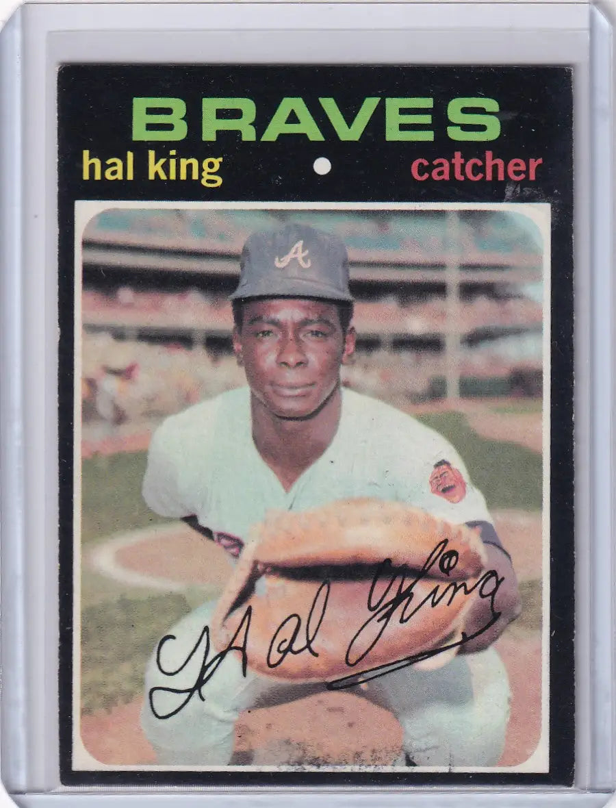 1971 Topps Baseball #88 Hal King - Atlanta Braves