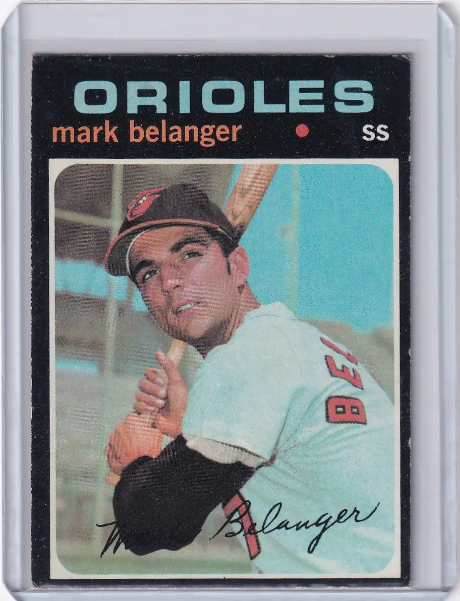 1971 Topps Baseball #99 Mark Belanger - Baltimore Orioles