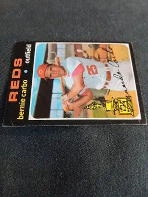 1971 Topps - Bernie Carbo #478. Reds. EX - Baseball Card Single