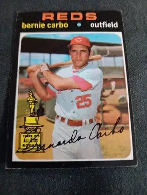 1971 Topps - Bernie Carbo #478. Reds. EX - Baseball Card Single