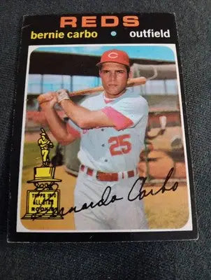 1971 Topps - Bernie Carbo #478. Reds. EX - Baseball Card Single