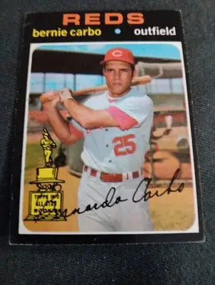 1971 Topps - Bernie Carbo #478. Reds. EX - Baseball Card Single