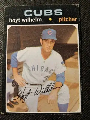 1971 Topps - Hoyt Wilhelm #248. Chicago Cubs. VG+