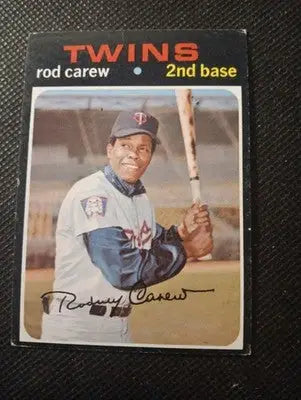 1971 Topps - Rod Carew #210 Minnesota Twins. VG+ - Baseball Card Single