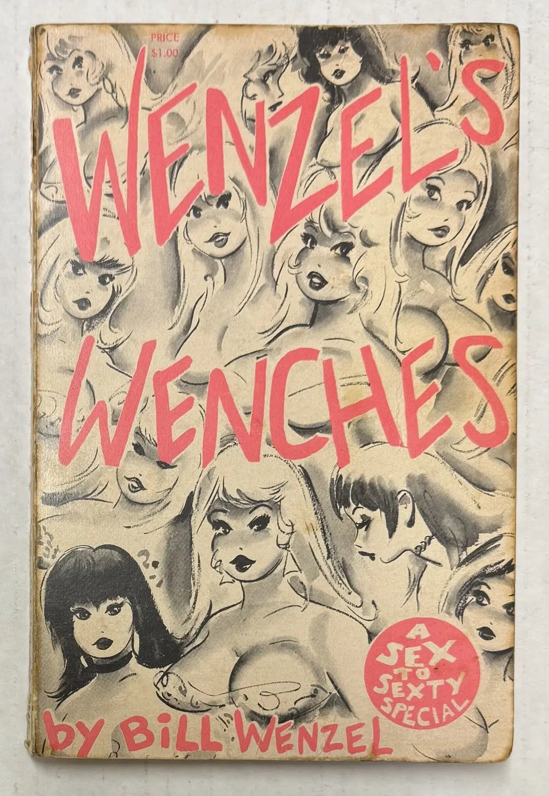 1971 Wenzel’s Wenches Original Print - Entertainment Memorabilia