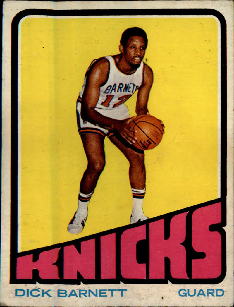 1972-73 Topps #52 Dick Barnett - Basketball Card Single