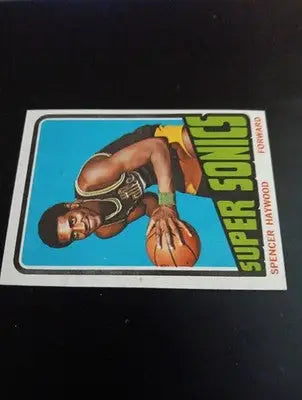 1972-73 Topps - Spencer Haywood #10. Seattle Supersonics. NRMT+ - Basketball Card Single