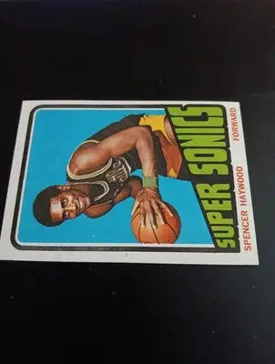 1972-73 Topps - Spencer Haywood #10. Seattle Supersonics. NRMT+ - Basketball Card Single
