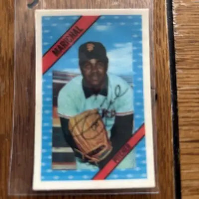 1972 Kellogg’s 3-D Super Stars - Juan Marichal #47 - Baseball Card Single