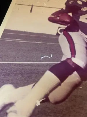 1972 SMU Mustangs Wayne Morris Dave Campbell Texas Football 8x10 Proof Photo - Photo