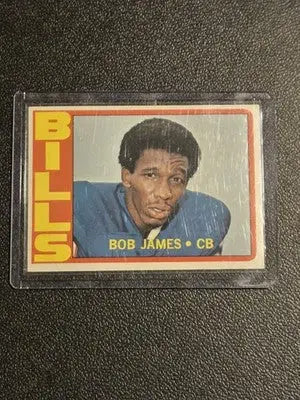 1972 Topps #114 Bob James - Football Card Single