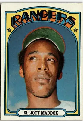 1972 Topps #277 Elliott Maddox - Baseball Card Single