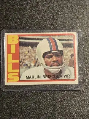 1972 Topps #30 Marlin Briscoe - Football Card Single