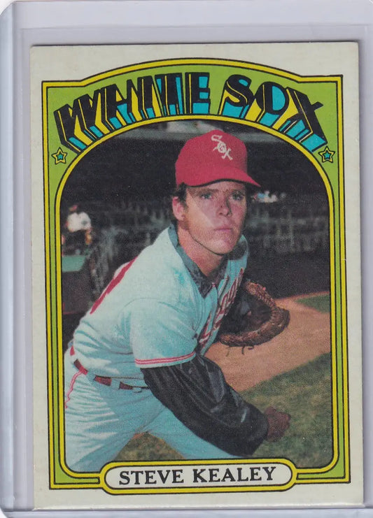 1972 Topps Baseball #146 Steve Kealey - Chicago White Sox - Baseball Card Single