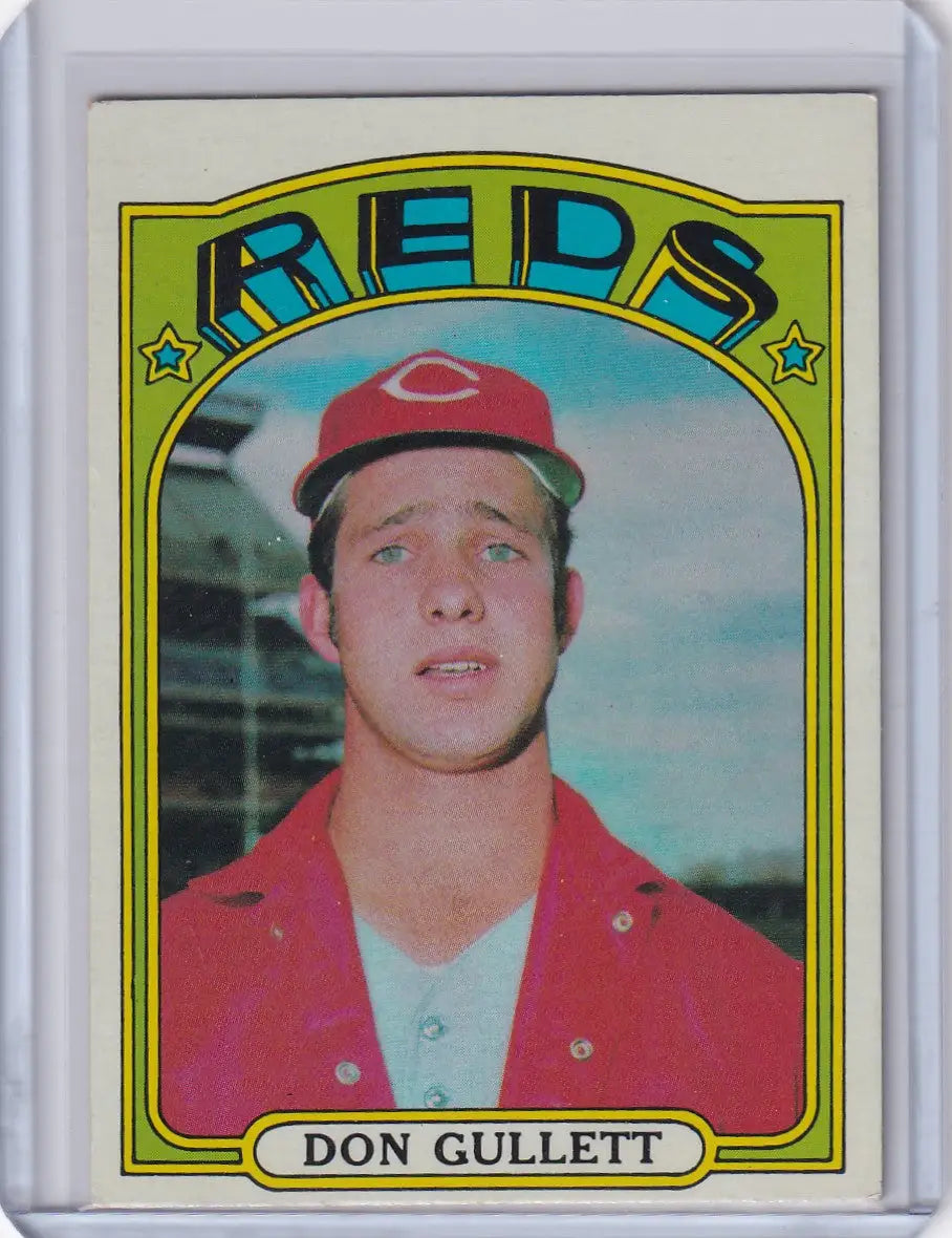 1972 Topps Baseball #157 Don Gullett - Cincinnati Reds