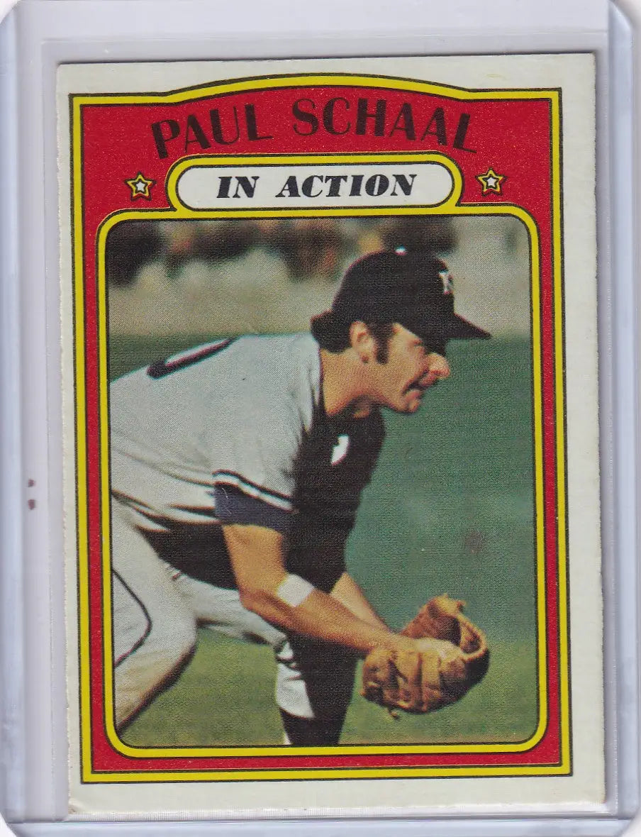 1972 Topps Baseball #178 Paul Schaal IA - Kansas City Royals