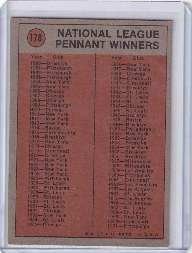 1972 Topps Baseball #178 Paul Schaal IA - Kansas City Royals
