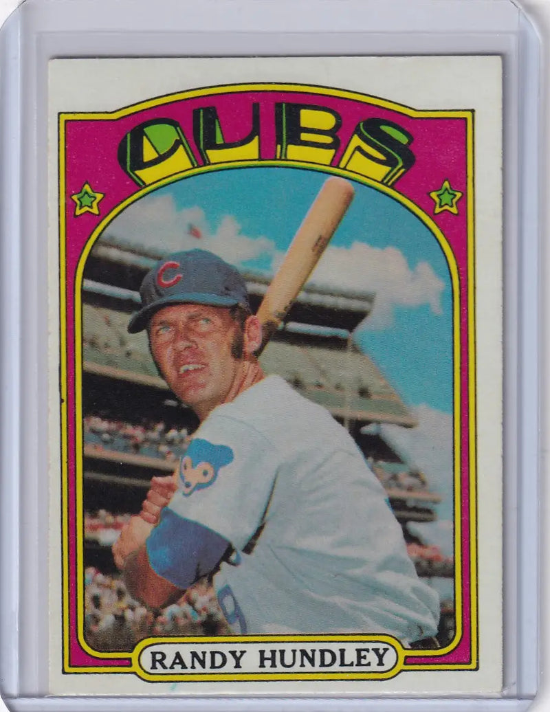 1972 Topps Baseball #258 Randy Hundley - Chicago Cubs