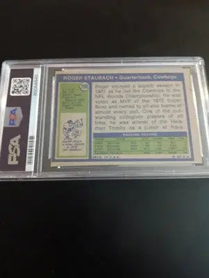 1972 Topps - Roger Staubach #200 (RC) - PSA 4 - HOF - Great Eye Appeal. VG-EX