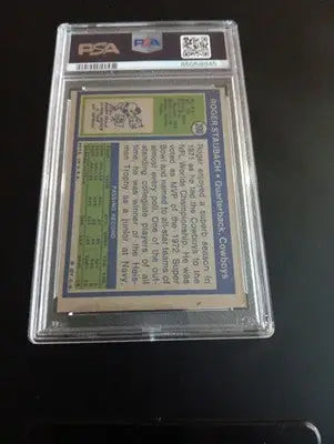 1972 Topps - Roger Staubach #200 (RC) - PSA 4 - HOF - Great Eye Appeal. VG-EX