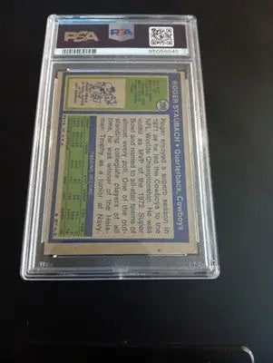 1972 Topps - Roger Staubach #200 (RC) - PSA 4 - HOF - Great Eye Appeal. VG-EX