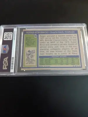 1972 Topps - Roger Staubach #200 (RC) - PSA 4 - HOF - Great Eye Appeal. VG-EX