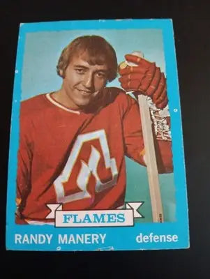 1973-74 Topps - Randy Manery #131. Flames. NHL. EX