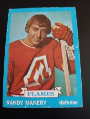 1973-74 Topps - Randy Manery #131. Flames. NHL. EX