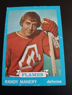 1973-74 Topps - Randy Manery #131. Flames. NHL. EX