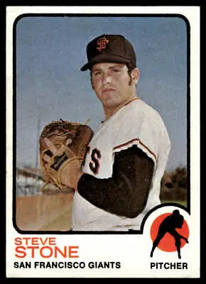 Baseball card of Steve Stone for San Francisco Giants, 1973 Topps #167