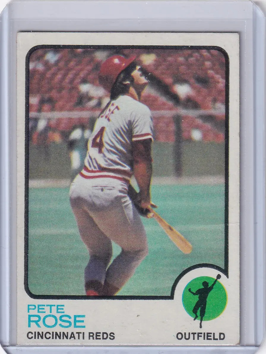 1973 Topps Baseball #130 Pete Rose - Cincinnati Reds