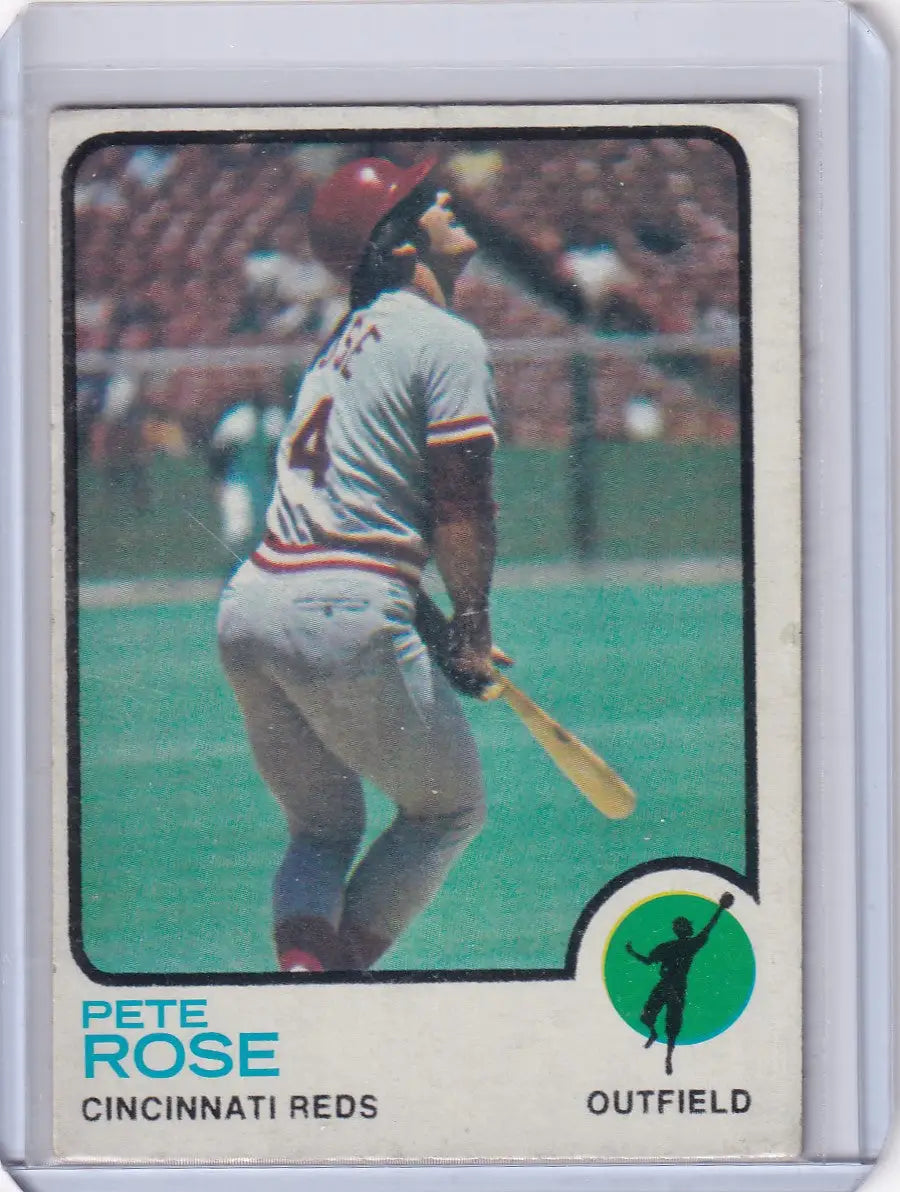 1973 Topps Baseball #130 Pete Rose - Cincinnati Reds