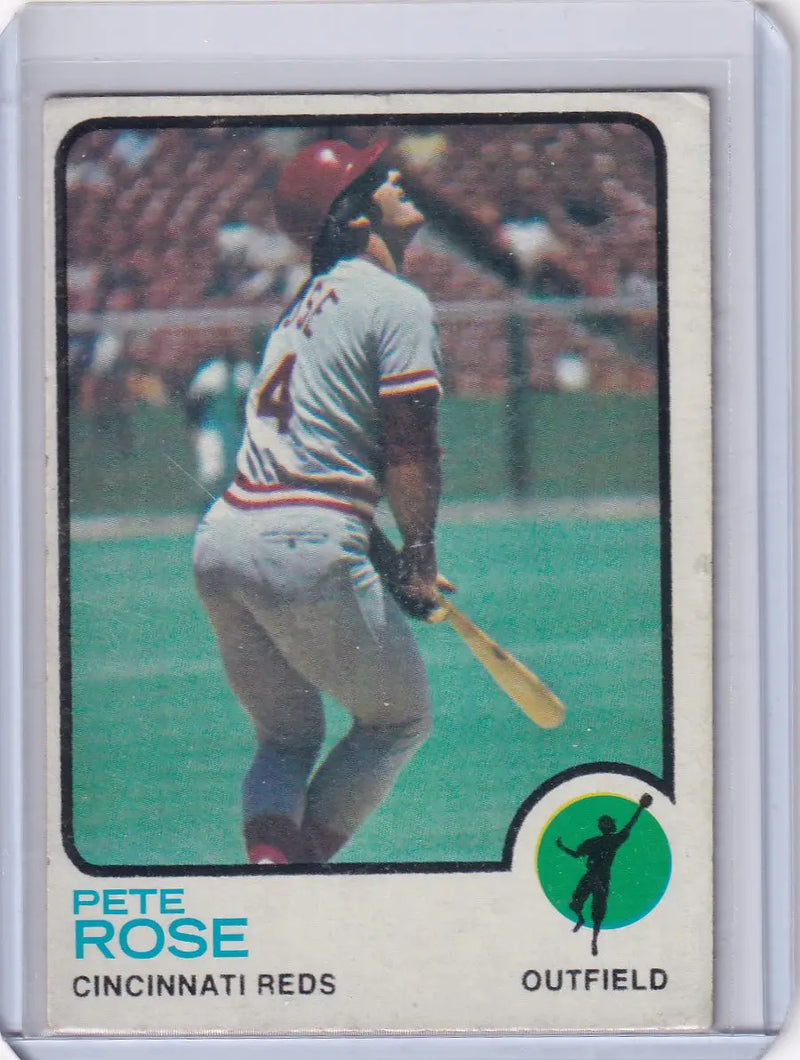 1973 Topps Baseball #130 Pete Rose - Cincinnati Reds