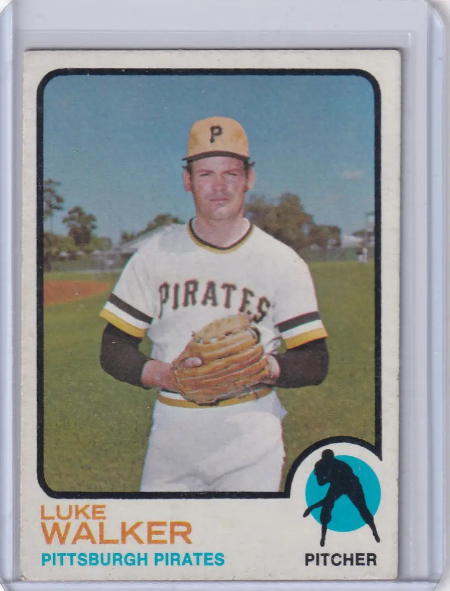 1973 Topps Baseball #187 Luke Walker - Pittsburgh Pirates