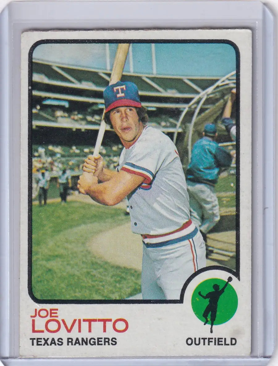 1973 Topps Baseball #276 Joe Lovitto - Texas Rangers RC