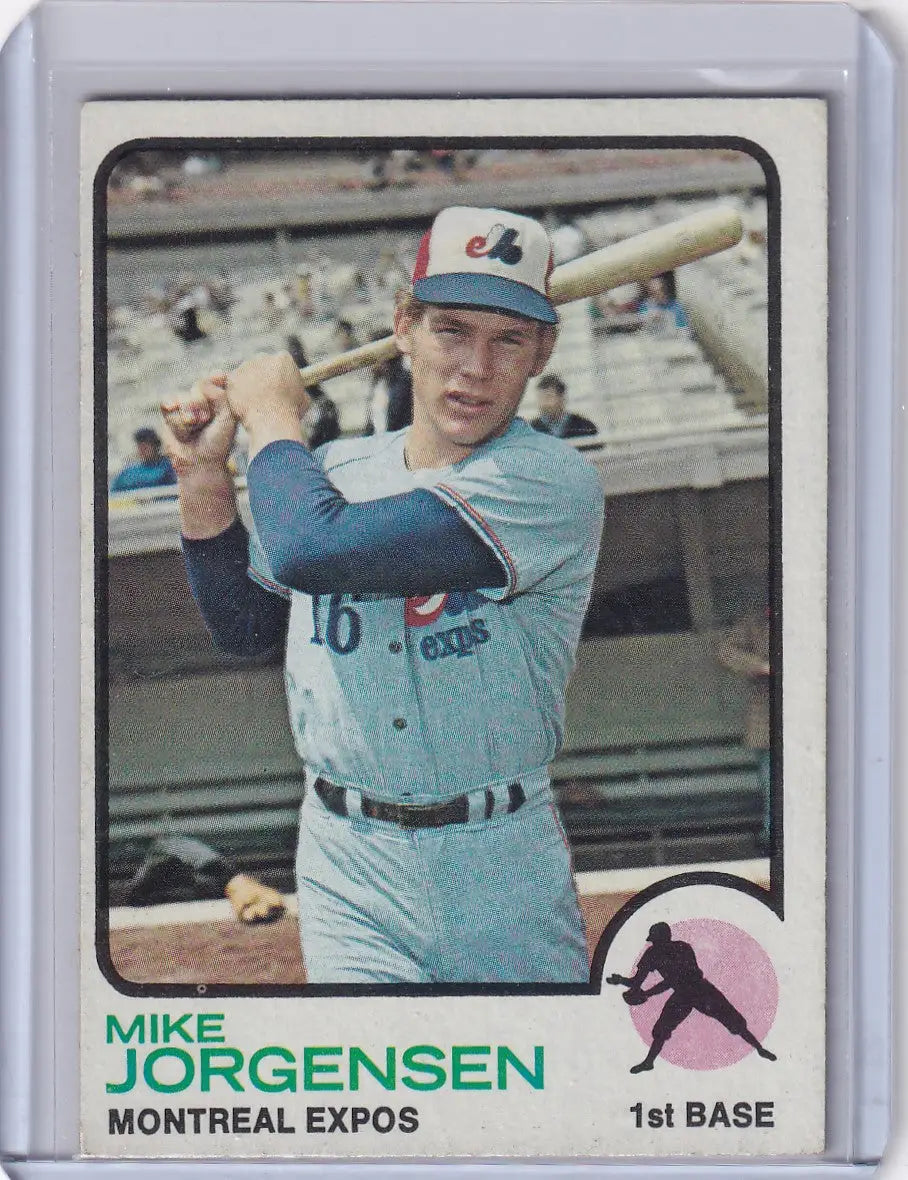 1973 Topps Baseball #281 Mike Jorgensen - Montreal Expos