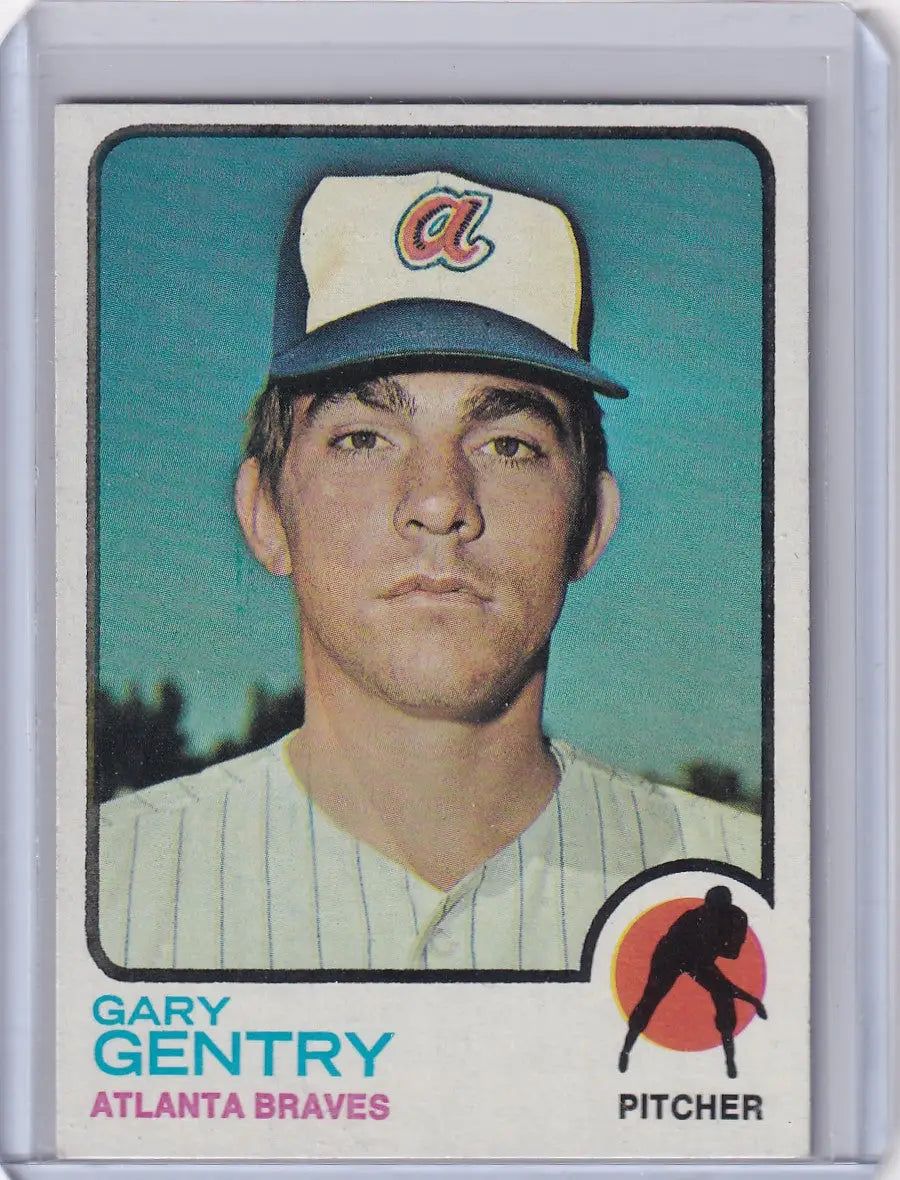 1973 Topps Baseball #288 Gary Gentry - Atlanta Braves