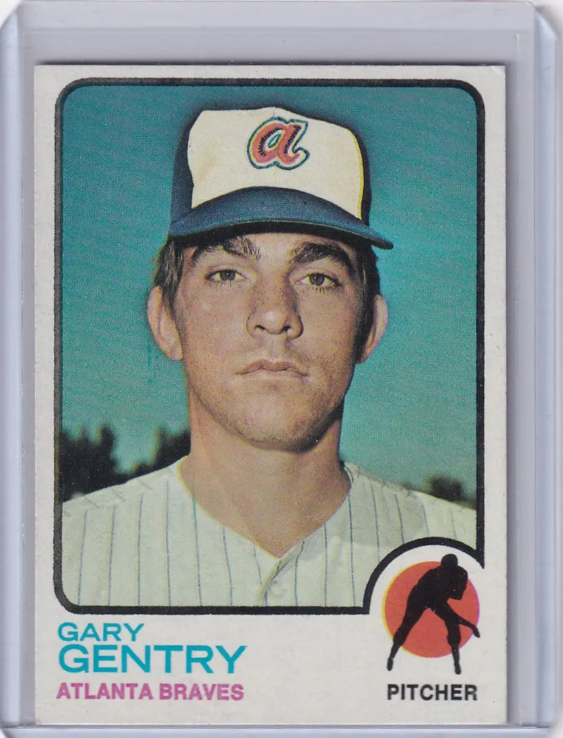 1973 Topps Baseball #288 Gary Gentry - Atlanta Braves