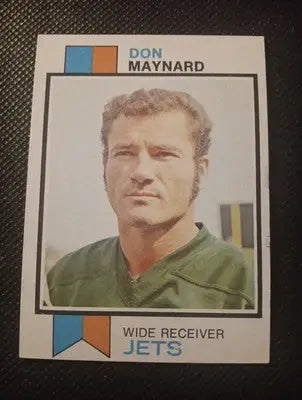 1973 Topps - Don Maynard #175. NY Jets. VG+ - EX - Football Card Single